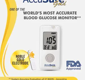 Accusure Gold Blood Glucose Meter Life