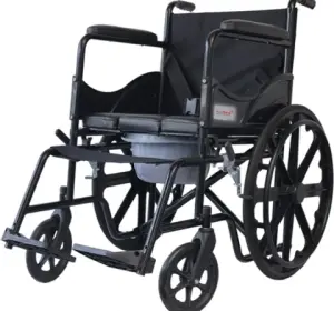 Basic Wheelchair with U Commode Seat WC2 - AccuSure